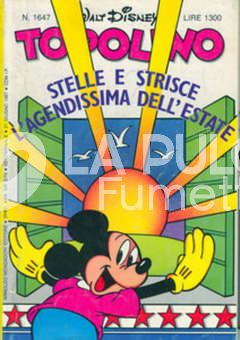 TOPOLINO LIBRETTO #  1647