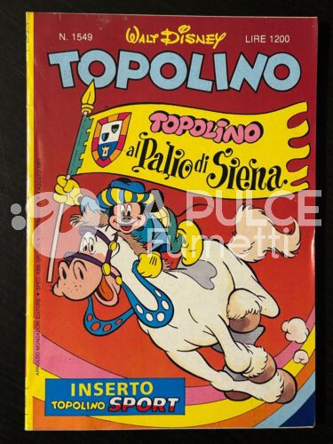 TOPOLINO LIBRETTO #  1549