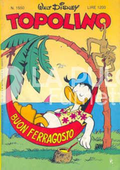 TOPOLINO LIBRETTO #  1550