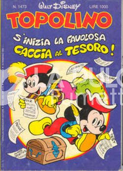 TOPOLINO LIBRETTO #  1473 + SCHEDE TOMBOLA