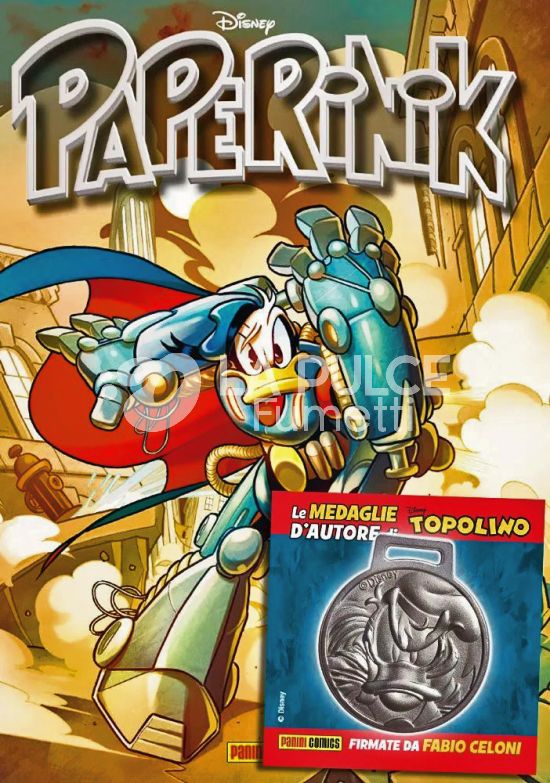 PAPERINIK APPGRADE #   138 - NUOVA SERIE 87 + MEDAGLIE D'AUTORE - FABIO CELONI 6 (DI 8) + MEDAGLIA DI PAPERINIK