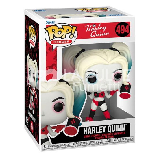 DC COMICS: HARLEY QUINN - VINYL FIGURE #  494 - POP FUNKO