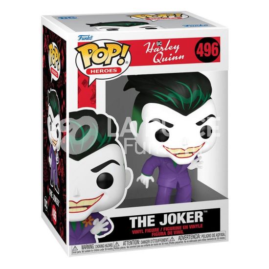 DC COMICS: HARLEY QUINN: THE JOKER - VINYL FIGURE #  496 - POP FUNKO