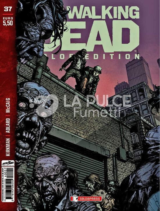 WALKING DEAD COLOR EDITION #    37