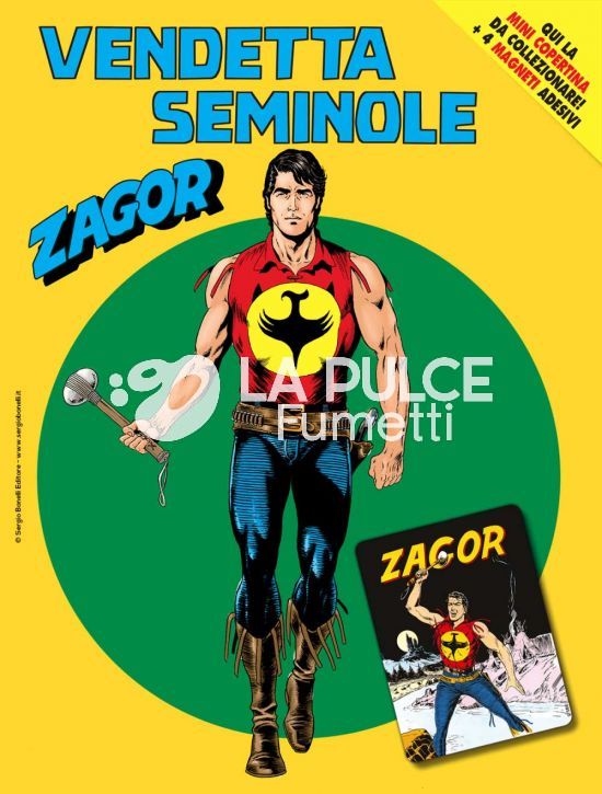 ZENITH #   744 - ZAGOR 693: VENDETTA SEMINOLE -  NO MINI COPERTINE