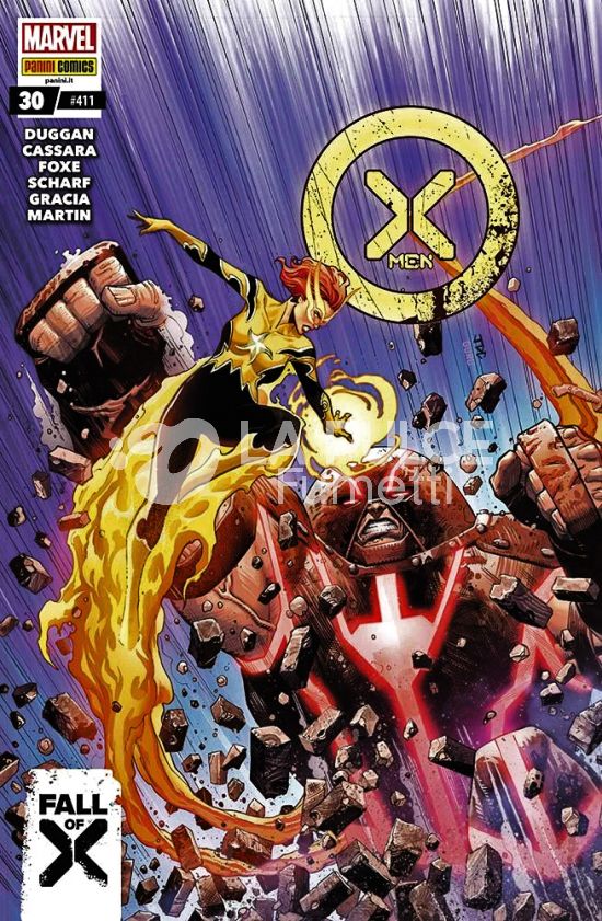 INCREDIBILI X-MEN #   411 - X-MEN 30 - FALL OF X