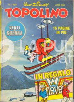 TOPOLINO LIBRETTO #  1459 + BOLLINO