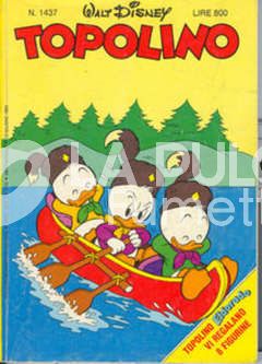 TOPOLINO LIBRETTO #  1437 + FIGURINE