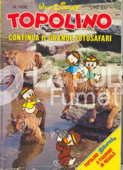 TOPOLINO LIBRETTO #  1436 + FIGURINE  MANCA FIG GHIACCIOLO