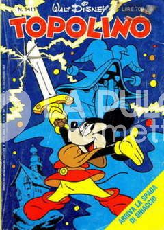 TOPOLINO LIBRETTO #  1411 ( 1A PARTE SPADA DI GHIACCIO )