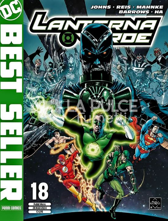 DC BEST SELLER NUOVA SERIE #    39 - LANTERNA VERDE DI GEOFF JOHNS 18