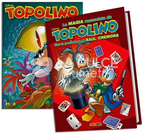 TOPOLINO LIBRETTO #  3565 + TOPOLIBRO LA MAGIA RACCONTATA DA TOPOLINO