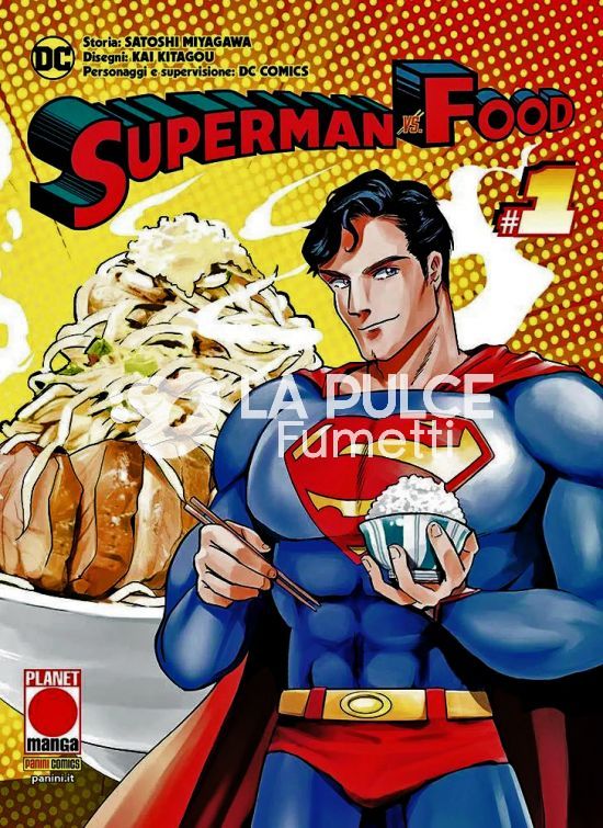 SUPERMAN VS. FOOD  1/3 COMPLETA NUOVI