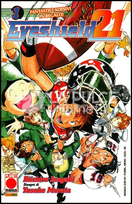 EYESHIELD 21  1/22 OTTIMI