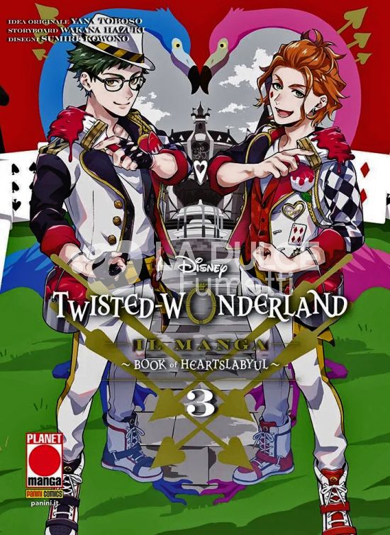 PLANET DISNEY #    40 - TWISTED-WONDERLAND - IL MANGA: BOOK OF HEARTSLABYUL 3