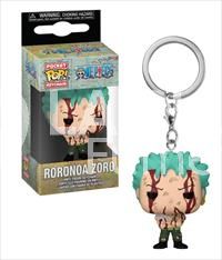 ONE PIECE : RORONOA ZORO NOTHING - POP FUNKO POCKET KEYCHAN 4 CM