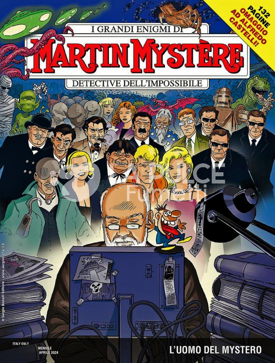 MARTIN MYSTERE #   410: L'UOMO DEL MYSTERO