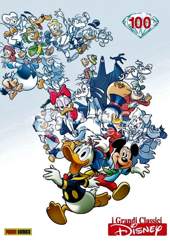 I GRANDI CLASSICI DISNEY NUOVA SERIE #   100 - VARIANT COVER CELEBRATIVA