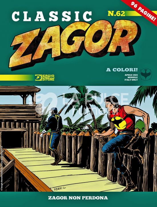 ZAGOR CLASSIC #    62: ZAGOR NON PERDONA