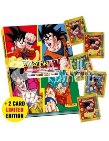 DRAGON BALL UNIVERSAL STICKER COLLECTION STARTER PACK CARTONATO