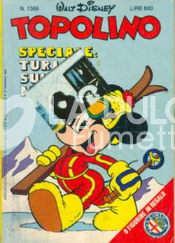 TOPOLINO LIBRETTO #  1366 - NO FIGURINE