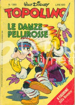 TOPOLINO LIBRETTO #  1365 - NO FIGURINE