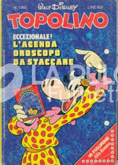 TOPOLINO LIBRETTO #  1363 NO FIGURINE