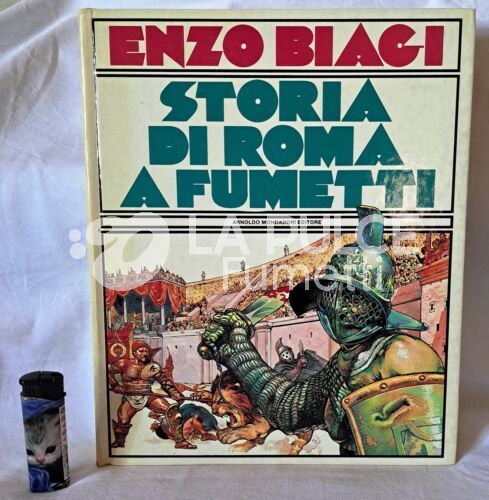 ENZO BIAGI - STORIA DI ROMA A FUMETTI  1A ED.