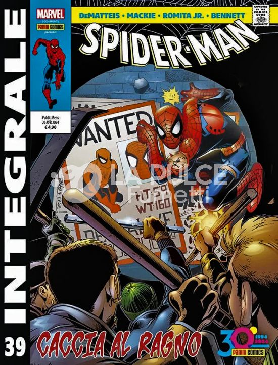 MARVEL INTEGRALE - SPIDER-MAN - J.M. DeMATTEIS #    39