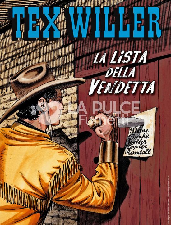 TEX WILLER #    65: LA LISTA DELLA VENDETTA