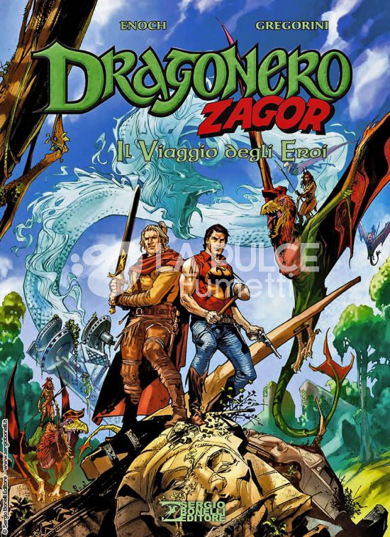 DRAGONERO E ZAGOR #     2: IL VIAGGIO DEGLI EROI - CARTONATO