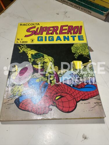 RACCOLTA SUPER-EROI  GIGANTI #      1 ( UR GIGANTE 67+68+ INCREDIBILE HULK 15 )