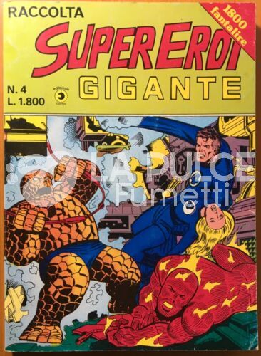 RACCOLTA SUPER-EROI  GIGANTI #      4 ( F4 GIGANTE 33+34+ VENDICATORI GIGANTE 10 )