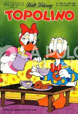 TOPOLINO LIBRETTO #  1246 + INSERTO 4 FIGURINE CALCIATORI