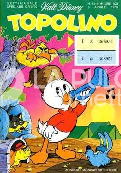 TOPOLINO LIBRETTO #  1219