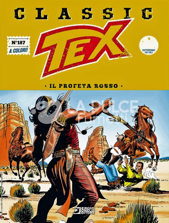 TEX CLASSIC #   187: IL PROFETA ROSSO