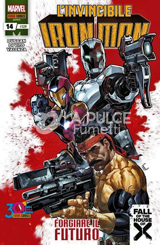 IRON MAN #   129 - L'INVINCIBILE IRON MAN 14 - FALL OF THE HOUSE OF X