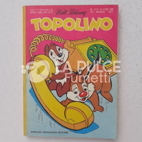 TOPOLINO LIBRETTO #  1111 + PUNTI