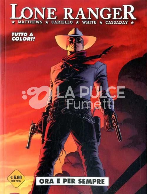 COSMO SERIE GIALLA  - LONE RANGER 1/5 COMPLETA NUOVI