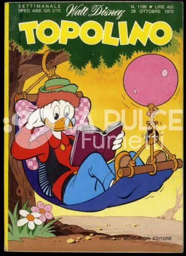 TOPOLINO LIBRETTO #  1196