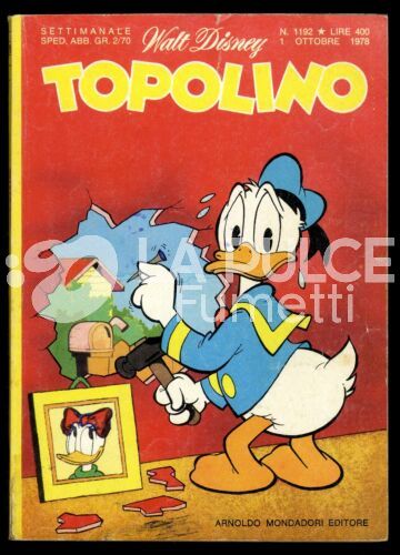 TOPOLINO LIBRETTO #  1192