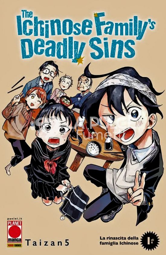 THE ICHINOSE FAMILY'S DEADLY SINS #     1 - LA RINASCITA DELLA FAMIGLIA ICHINOSE - VARIANT