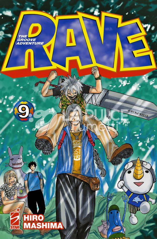 BIG #   100 - RAVE - THE GROOVE ADVENTURE NEW EDITION  9