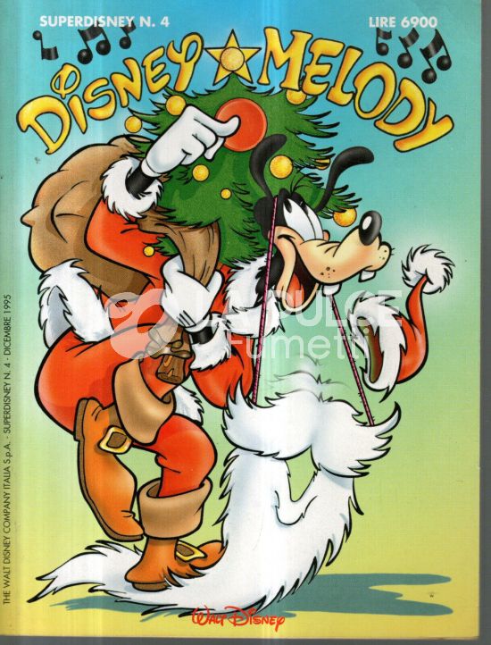 SUPER DISNEY #     4: DISNEY MELODY + BIGLIETTO D'AUGURI ALLEGATO
