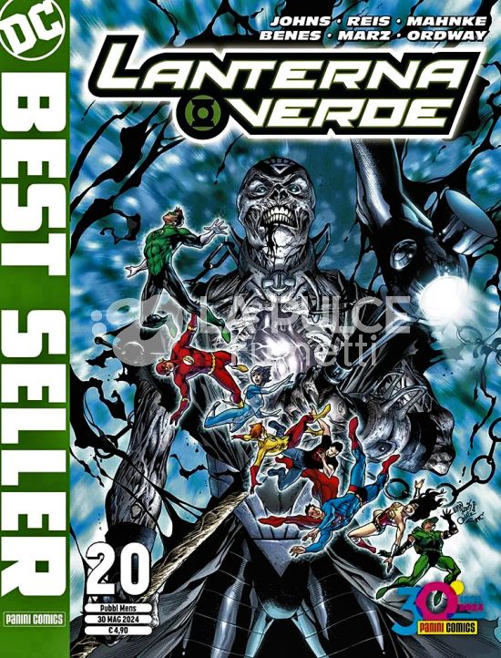 DC BEST SELLER NUOVA SERIE #    41 - LANTERNA VERDE DI GEOFF JOHNS 20