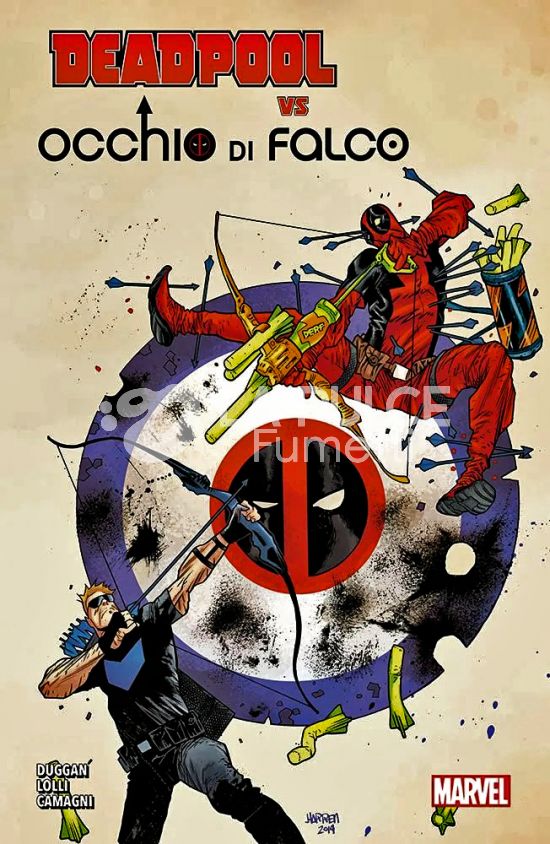 DEADPOOL VS OCCHIO DI FALCO
