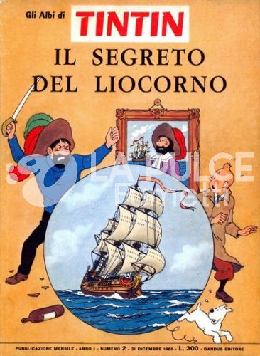 LE AVVENTURE DI TINTIN #     2: IL SEGRETO DEL LIOCORNO
