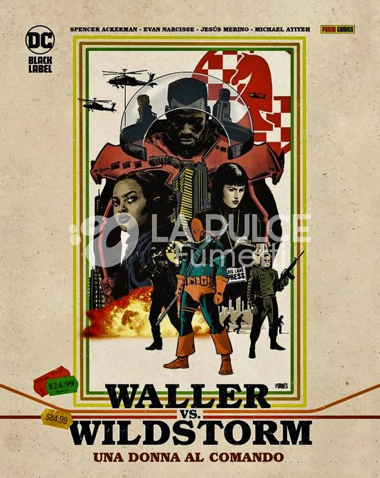 DC BLACK LABEL COMPLETE COLLECTION INEDITO - WALLER VS. WILDSTORM: UNA DONNA AL COMANDO