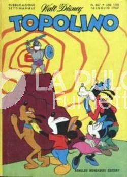 TOPOLINO LIBRETTO #   607 NO BOLLINI
