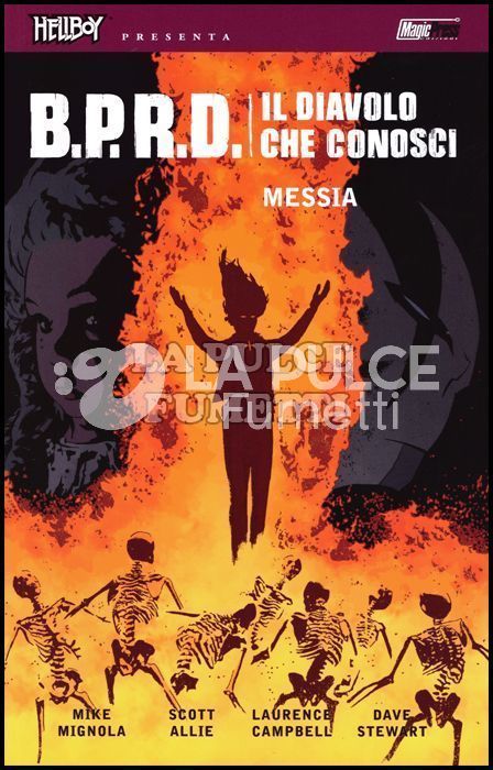 HELLBOY PRESENTA - BPRD IL DIAVOLO CHE CONOSCI 1/3 COMPLETA NUOVI